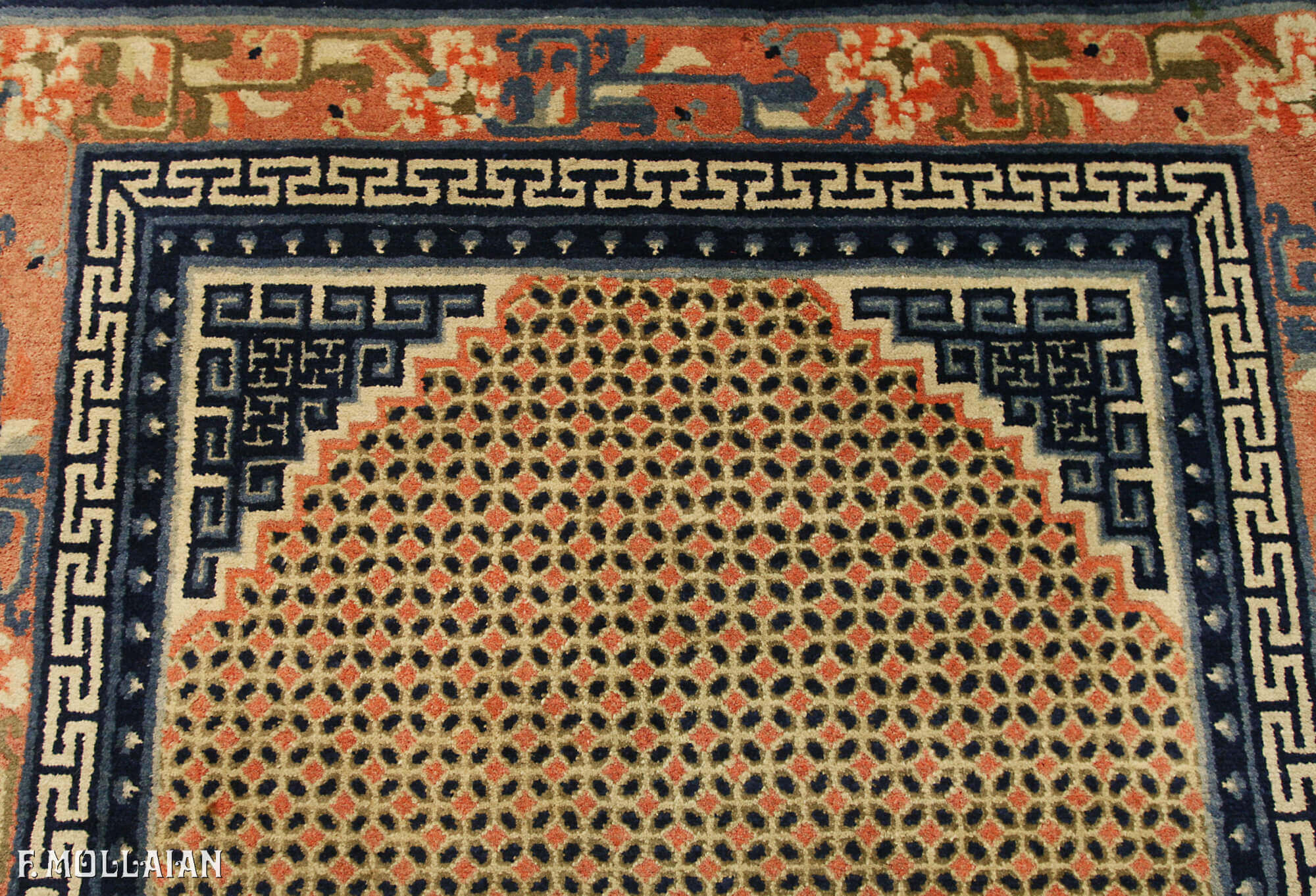 Tapis Chinois Antique Ningxia n°:12353086